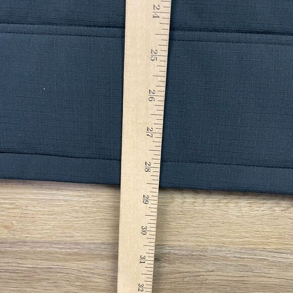 Travis Mathew Vest Mens Medium Black Puffer Cold Bay Golf Full Zip - Picture 9 of 10